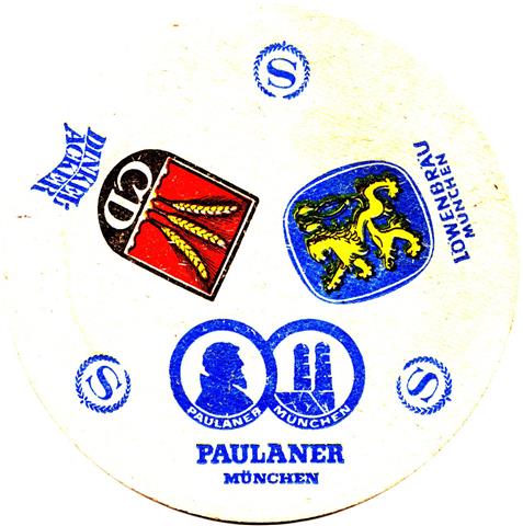 mnchen m-by paulaner gemein 8a (rund215-3 biermarken)